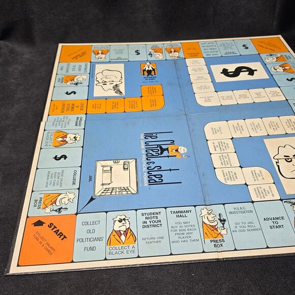 Vintage Lie, Cheat & Steal The Game of Political Power 70s Board Game - Picture 8 of 10